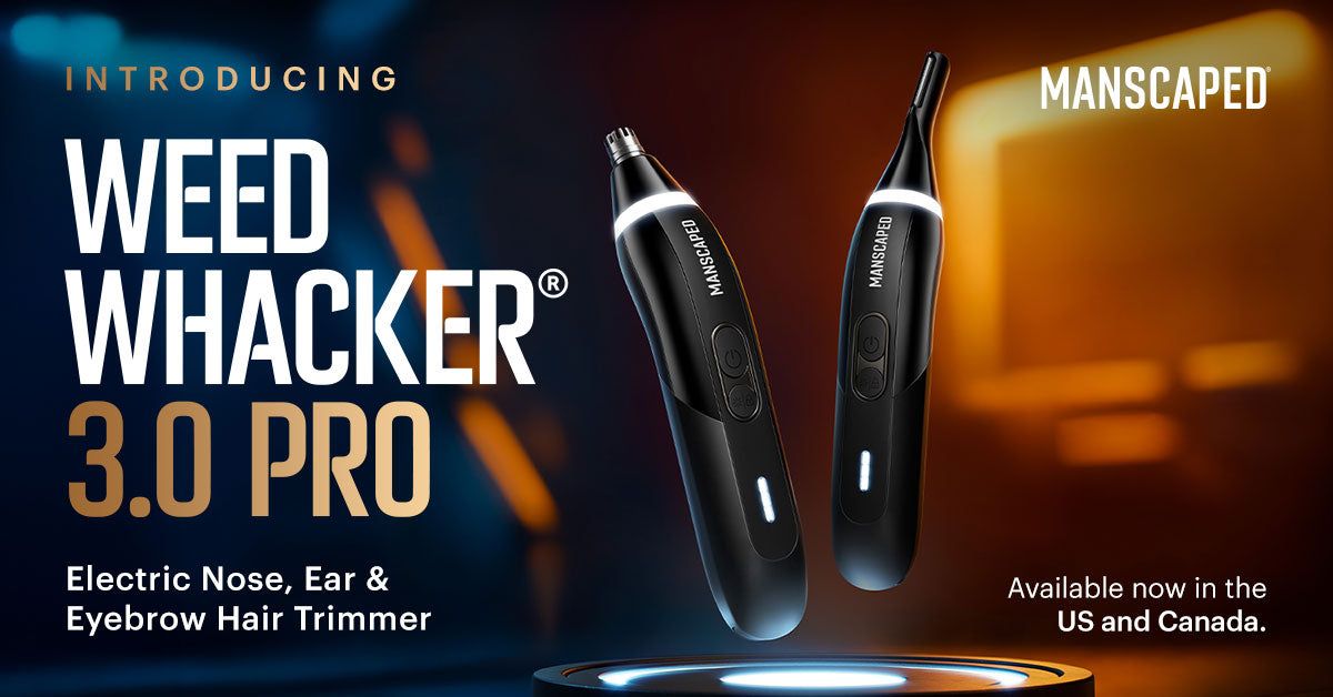 MANSCAPED® Launches the Weed Whacker® 3.0 Pro Electric Nose, Ear, and Eyebrow Hair Trimmer