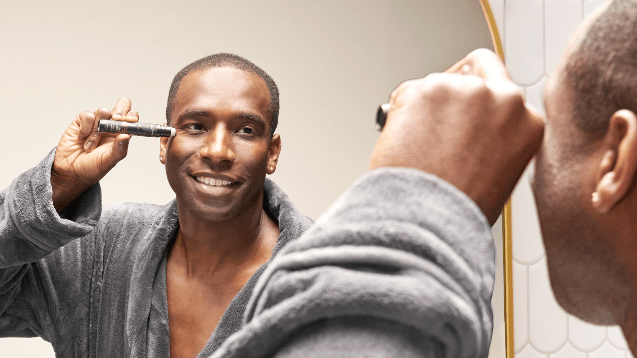 Bags and dark circles under eyes: a men's guide to looking more rested.